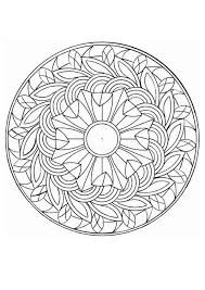 Adults can doodle and colour their stress away with this free online colouring page from creative colouring: Mandalas To Color Online Coloring Home