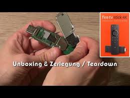 Dimensionally, the fire tv stick (3rd gen) and fire tv stick 4k are similar, with the latter being just a bit longer. Amazon Fire Tv Stick 4k Unboxing Hardware Check Inkl Zerlegung Teardown Tutorial Youtube