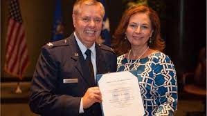 Use of his military rank, job titles, and photographs in uniform does not imply endorsement by the department of the air force or the department of defense. Lindsey Graham Officially Retires From Air Force Reserve Wach