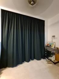 Henna orange blackout curtain, set of 2, 50x63 by half price drapes (36) $43$71. Baroque Style Floor To Ceiling Blackout Black Curtains Room Divider Customised Furniture Home Living Home Decor Curtains Blinds On Carousell