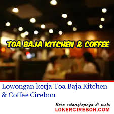 Balaraja distribusindoraya (wings) merupakan perusahaan logistik yang bergerak di bidang distribusi produk pt.sayap mas utama (wings). Lowongan Kerja Toa Baja Kitchen Coffee
