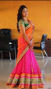 Pin On Half Saree Ideas Inspiration