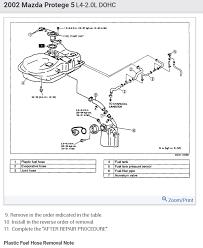 2002 mazda protege 5 quick tour start up rev with exhaust view. Fuel Filter Location And Replacement How Do I Replace A Fuel