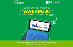 The surface pro 6 is a curious beast to review if you are only going to look at hardware. Microsoft Malaysia Offers Rm 330 Discount On Surface Pro 3 And Type Cover Bundle Lowyat Net