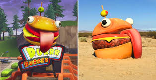 Well, if you love the game you have probably heard of the durr burger! The Missing Fortnite Landmarks Have Made An Appearance In The Real World The Nexus