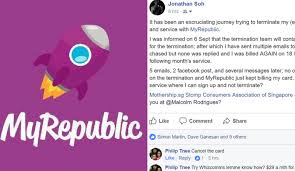 From wireless lte broadband solutions for fast deployment at remote sites to dedicated fixed connection for uncompromised access and bandwidth. Customer Wanted To Break Up With Myrepublic But Got Ghosted For 3 Weeks Instead Mothership Sg News From Singapore Asia And Around The World