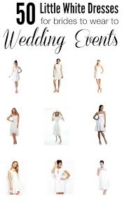 50 Little White Dresses For Brides To Wear To Wedding Events Shower Dress For Bride Engagement Party Dresses Wedding Shower Dress