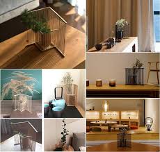 福滿來 竹藝l型花器屏花器手作竹編花藝教室插花盆日式自然禪風茶道花道花瓶辦公室居家走道玄關裝飾擺設