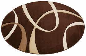 5 (1) fleckerlteppich arlberg braun 80 cm x 150 cm. Teppich Bilbao My Home Rund Hohe 13 Mm Mit Handgearbeitetem Konturenschnitt Wohnzimmer Online Kaufen Otto
