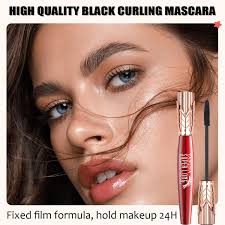 4D Long Curling Hold Makeup Mascara, Yanquina Super Long Mascara, Rich  Black Mascara Keep Your Lashes Thick and Long, Waterproof, Sweat Proof  Drying, Not Sticky, No Clumping Black Voluminous Mascara : Beauty &  Personal Care