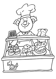 Free coloring sheets to print and download. Coloring Page Baker Free Printable Coloring Pages Img 6589