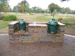 big green egg outdoor kitchen