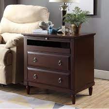 Original walnut finish is in excellent condition. Woodside 1 Drawer Nightstand Color Dark Sea Green B000120057 817010657 Tradewins Furniture