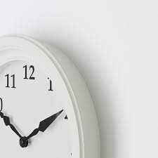 Dabei hat das ziffernblatt einen durchmesser von ca. Sondrum Wanduhr Weiss Ikea Osterreich