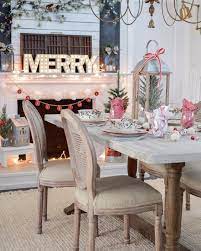 Fox Hollow Cottage On Instagram We Aren T Hosting Thanksgiving This Year So I M Free Christmas Dining Room Decor Christmas Dining Room Dining Room Interiors