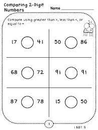 Adding double digit numbers without regrouping. Are You Looking For Extra 2 Digit Comparison Practice Greater Than Less Than Or Equal To Number Worksheets Common Core Math Standards Educational Worksheets