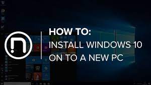 Install windows 10 on a new system in less than an hour with a usb stick and these tips. How To Install Windows 10 Onto A New Pc Youtube