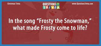 Hocus pocus was professor hinkle's assistant. In The Song Frosty The Snowman What Made Frosty Come To Life