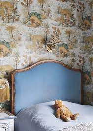 This Dinosaur Wallpaper From House Of Hackney Will Brighten Up Any Kids Bedroom Childrensroom Kidsr Kids Bedroom Wallpaper Kid Room Decor Dinosaur Wallpaper