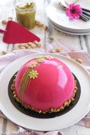 Entremets Fruits Rouges Pistache Rock The Bretzel Recette Gateau Creme Glacee Mini Desserts Entremet Chocolat