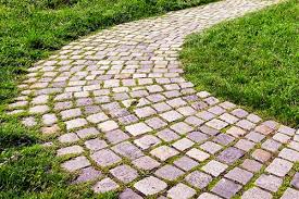 You might also like this photos. Gorgeous Ideas For A Cobblestone Pathway