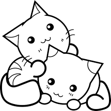 Printable kawaii kitty cat coloring page. Coloring Rocks Cat Coloring Page Cat Coloring Kitty Coloring