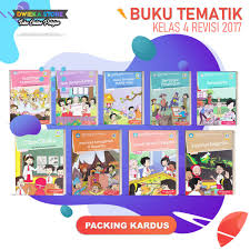 Buku guru disusun untuk memudahkan para guru dalam melaksanakan pembelajaran tematik terpadu. Buku Tematik Sd Kelas 4 Tema 1 2 3 4 5 6 7 8 9 Kurikulum 2013 Revisi 2017 Cetakan 2020 1 Buku Shopee Indonesia