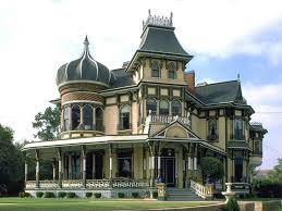 Gothic victorian style tiny house. Victorian Gothic Mansion House Plans 166064