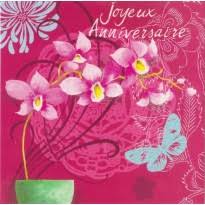 Maybe you would like to learn more about one of these? Carte D Anniversaire A Fleurs D Orchidee Dans Un Style Epure Carterie Poitiers