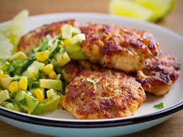 Tortitas De Pollo Con Verduras Y Avena Sin Huevo Y Sin Grasa En 2020 Recetas Saludables Pollo Con Verduras Comida