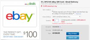 You can't use an ebay gift card to buy bullion, coins, paper money, virtual currency, coupons, or other gift cards. Ways To Save Money When Shopping Buy Cheap Money Saving Strategies Part 8