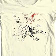 Details About The Hobbit The Lonely Mountain T Shirt Lord Of The Rings 100 Cotton Hob1001