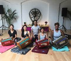 But for harmonium, your left hand is used in pumping the bellows to force air under pressure into the inside of the harmonium. Harmonium Music Voice Lessons Seth Lieberman Yoga Music