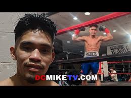 Philippino BRIENT RODRIGUEZ AFTER HIS 4TH WIN BY KO; AND COMING FROM THE  PHILIPPINES TO AMERICA