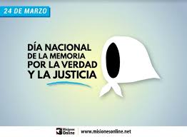 Sebastian , pablo , alex , juan y roni curso : Un Poco De Historia Por Que Se Celebra Hoy El Dia Nacional De La Memoria Por La Verdad Y La Justicia Misionesonline