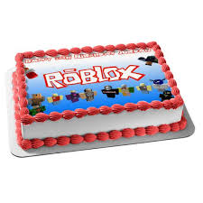 How to hack roblox games 2018. Roblox Custom Player Happy Birthday Edible Cake Topper Image 1 2 Sheet Abpid00150v2 Walmart Com Walmart Com