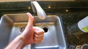 kitchen sink with vinegar & baking soda