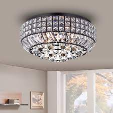 In a small kitchen, a single flush mount ceiling light will provide an ample amount of diffused, general light for cooking, eating. Overstock Com Online Shopping Bedding Furniture Electronics Jewelry Clothing More Ceiling Lights Flush Mount Ceiling Lights Flush Mount Chandelier