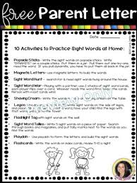 First grade is not too early to start keeping a log of daily activities and observations. 10 Fun Activities To Practice High Frequency Words Little Learning Corner