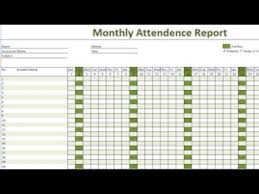 Count sheets from a closed workbook. How To Create Daily Attendance Sheet In Excel Youtube