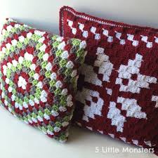 Take advantage of our free christmas knitting patterns on this page! 5 Little Monsters Scandinavian Snowflake Christmas Pillow