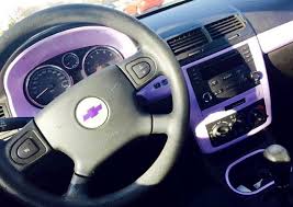 Chevy Cobalt Purple Trim Interior Chevy Cobalt Cobalt Car Car Interior Design