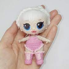 Even dollies have to keep warm. Crochet Doll Amigurumi Doll Knitted Lol Doll Handmade Doll Fair Hair Doll Handmade Interior Doll Handmade Lo Dolls Handmade Lol Dolls Handmade Stuffed Toys