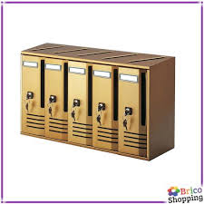 Top sellers most popular price low to high price high to low top rated products. Alubox Condo Mail Mailbox Trimec 5 P Aluminum Made In Italy Bricoshopping Tutti I Colori Del Brico