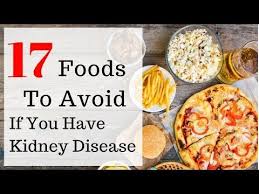 By following a renal diet, patients can reduce the amount of waste. Renal Diet 17 Foods To Avoid If You Have Kidney Disease Youtube Foods To Avoid Kidney Disease Diet Recipes Food For Kidney Health