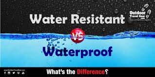 But it's this last one, water, that can bring about the most confusion. Water Proof Vs Water Resistant What S The Difference Outdoortravelgearblog