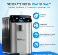 Solaris WaterGen Desktop Atmospheric Water Generator, Makes Water from The  air. No Plumbing Needed. Great for Home use, Office, RV, Boat or ...