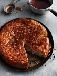 Apple And Pecan Cake With Hot Maple Butter Donna Hay