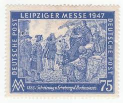 Briefmarken kaufen können sie in jeder postfiliale oder online und diese sogar individuell gestalten. 1947 Germany Leipziger Messe Postage Stamp Unused Xf Or Better Hinged Deutsche Post 75pf Denomination 1 Post Stamp German Stamps Stamp
