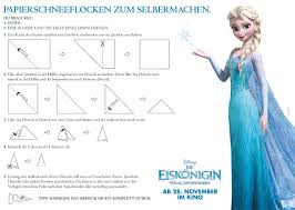 Schneeflocke Frozen Papierschneeflocken Scherenschnitt Kinder Scherenschnitt Schneeflocke